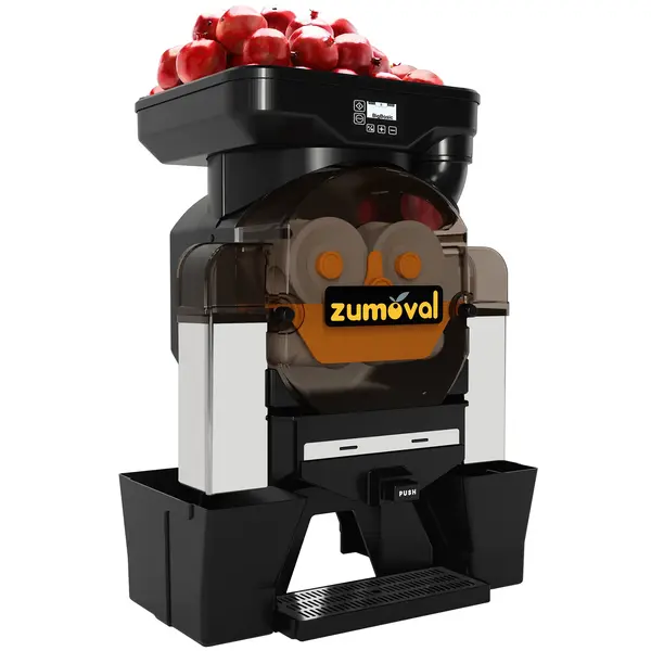 Vruchtenpers | BIGBASIC | 28/min (Ø75-90mm) | Zelfbediening (Push&Juice) | Handmatige Vulling | 620x520x820(h)mm