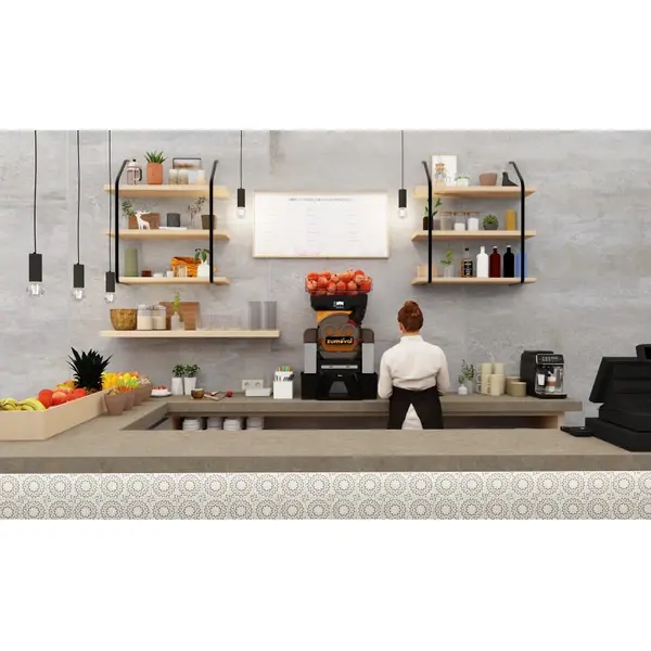Vruchtenpers | BIGTOP | 28/min (Ø75-90mm) | Zelfbediening (Push&Juice) | Handmatige Vulling | 620x560x980(h)mm