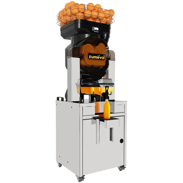 Vruchtenpers + Onderstel | TOP | 28/min (Ø65-80mm) | Dispensertap | Automatische Vulling | 600x650x1760(h)mm