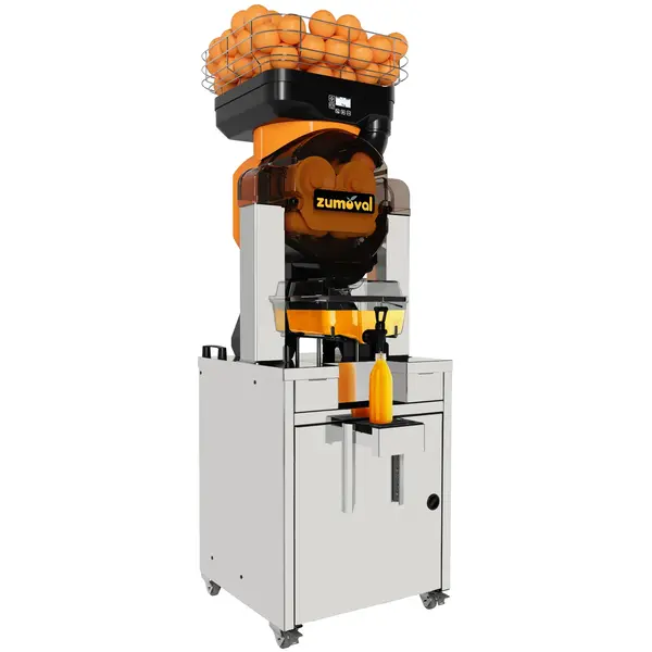 Vruchtenpers + Onderstel | TOP | 28/min (Ø65-80mm) | Dispensertap | Automatische Vulling | 600x650x1760(h)mm