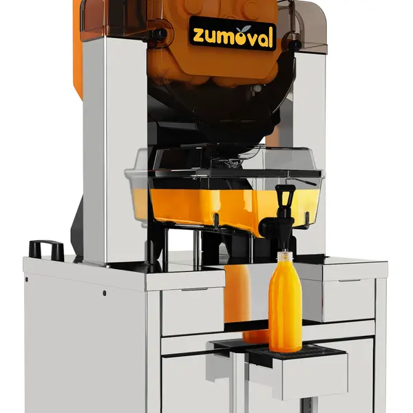 Vruchtenpers + Onderstel | TOP | 28/min (Ø65-80mm) | Dispensertap | Automatische Vulling | 600x650x1760(h)mm