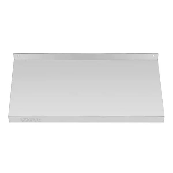 Wandplank | RVS | Incl. Wandsteunen | 600x300mm