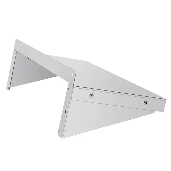 Wandplank | RVS | Incl. Wandsteunen | 600x300mm