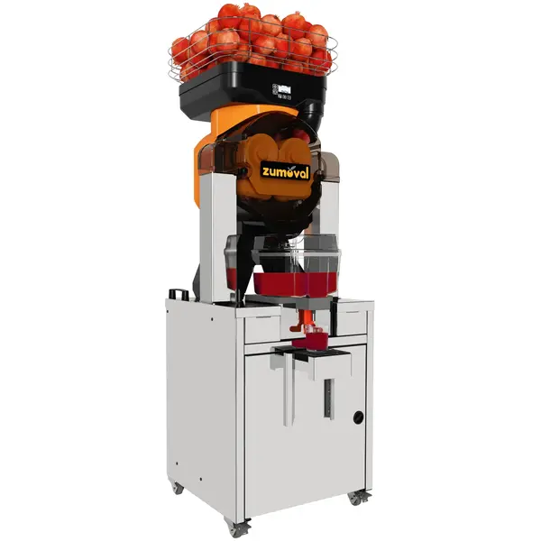 Vruchtenpers + Onderstel | BIGTOP | 28/min (Ø75-90mm) | Dispensertap (Gekoeld) | Automatische Vulling | 600x650x1760(h)mm