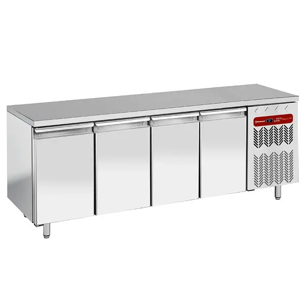 Bakkerij Vrieswerkbank | PastryLine | 760L | 4 Deuren (EN600x400) | -10°C/-20°C | Geforceerd | 2550x800x880/900(h)mm