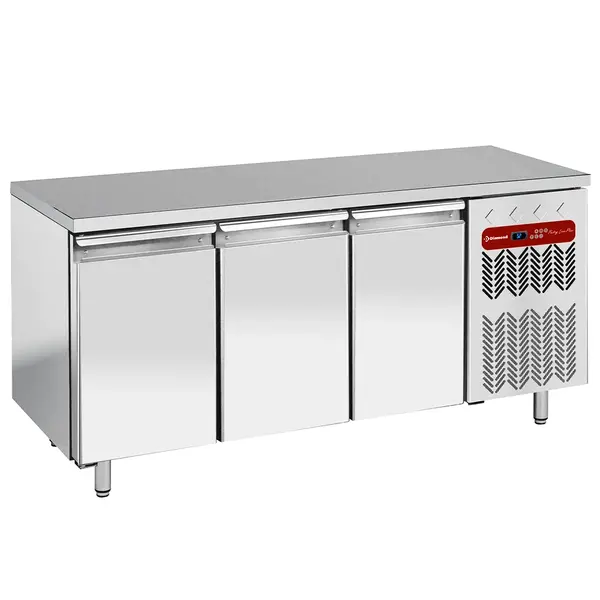 Bakkerij Vrieswerkbank | PastryLine | 550L | 3 Deuren (EN600x400) | -10°C/-20°C | Geforceerd | 2030x800x880/900(h)mm