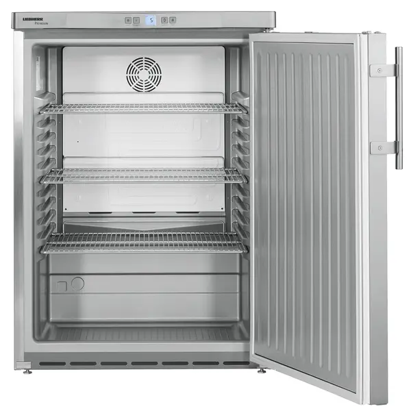 Koelkast | PREMIUM | 160L | RVS | +1°C/+15°C | Geforceerd | Temperatuuralarm | 600x615x830(h)mm