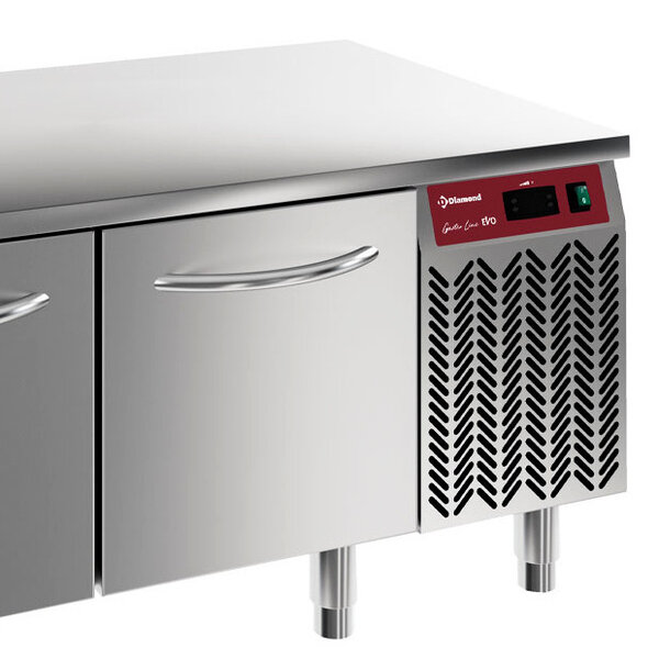 Koelwerkbank | GastroLine | Laag Model | 480L | 8 Laden (1/1 GN) | -2°C/+8°C | Geforceerd | 2050x700x570/610(h)mm