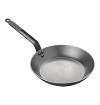 De Buyer Lyonnaiserpan | CARBONE PLUS | Plaatstaal | Div. Warmtebronnen | Ø260x45(h)mm