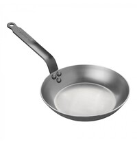 De Buyer Lyonnaiserpan | CARBONE PLUS | Plaatstaal | Div. Warmtebronnen | Ø220x40(h)mm