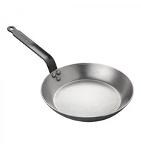 De Buyer Lyonnaiserpan | CARBONE PLUS | Plaatstaal | Div. Warmtebronnen | Ø240x35(h)mm