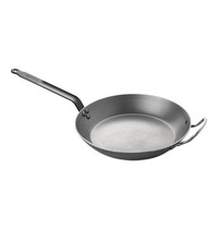 De Buyer Lyonnaiserpan | CARBONE PLUS | Plaatstaal | Div. Warmtebronnen | Ø320x45(h)mm 