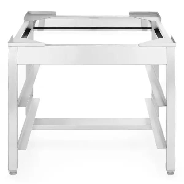 Onderstel Vaatwasser | RVS | 2 Niveaus (500x500) | Stelvoeten | 570x560x500(h)mm
