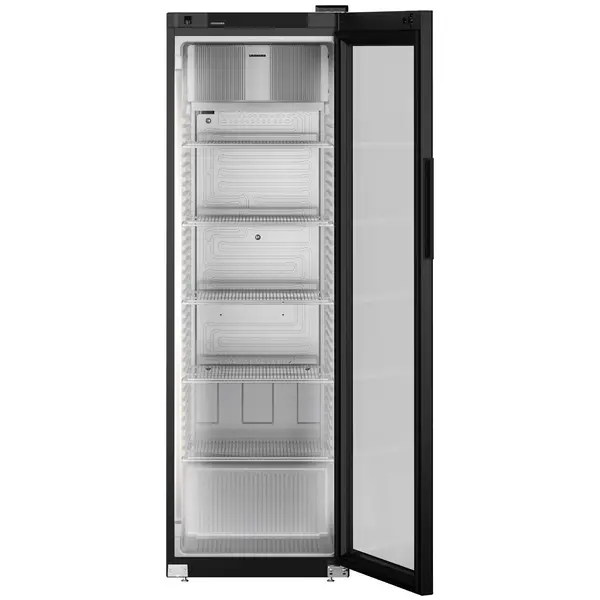 Koelkast | PERFECTION | 400L | Zwart | -2°C/+15°C | Geforceerd | Touchscreen + App | Temperatuur-/Deuralarm | Extra Snelle Koeling | 597x654x1884(h)mm