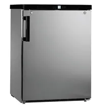 Liebherr Vrieskast | PREMIUM | 143L | RVS/Zwart | -15°C/-32°C | Statisch | Temperatuuralarm | 600x615x830(h)mm 