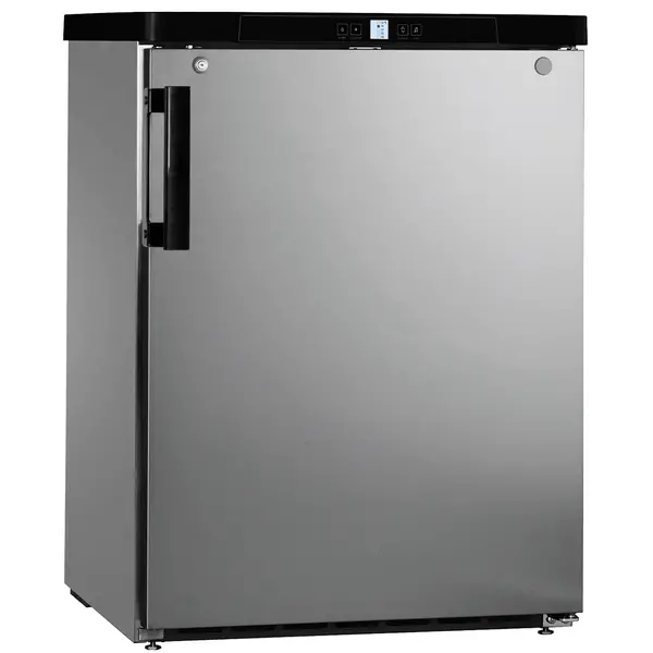 Vrieskast | PREMIUM | 143L | RVS/Zwart | -15°C/-32°C | Statisch | Temperatuuralarm | 600x615x830(h)mm