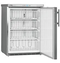 Liebherr Vrieskast | PREMIUM | 143L | RVS | -9°C/-26°C | Statisch | Temperatuuralarm | Incl. 4 Manden | 600x615x830(h)mm 
