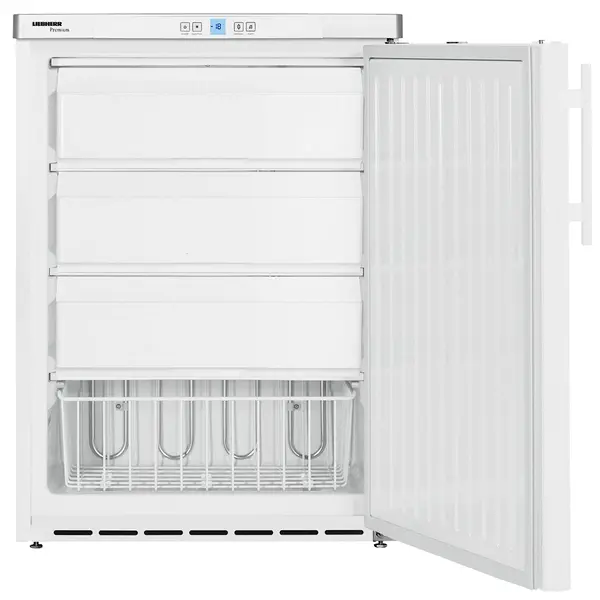 Vrieskast | PREMIUM | 143L | Wit | -9°C/-26°C | Statisch | Temperatuuralarm | 3 Laden + Mand | 600x615x830(h)mm