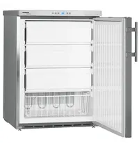 Liebherr Vrieskast | PREMIUM | 143L | RVS | -9°C/-26°C | Statisch | Temperatuuralarm | 3 Laden + Mand | 600x615x830(h)mm 