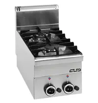 MBM Italy Fornuis | MINIMA 600 | Gas | 2 Branders (2.7 + 3.1kW) | Piëzo Ontsteking | 400x600x270(h)mm