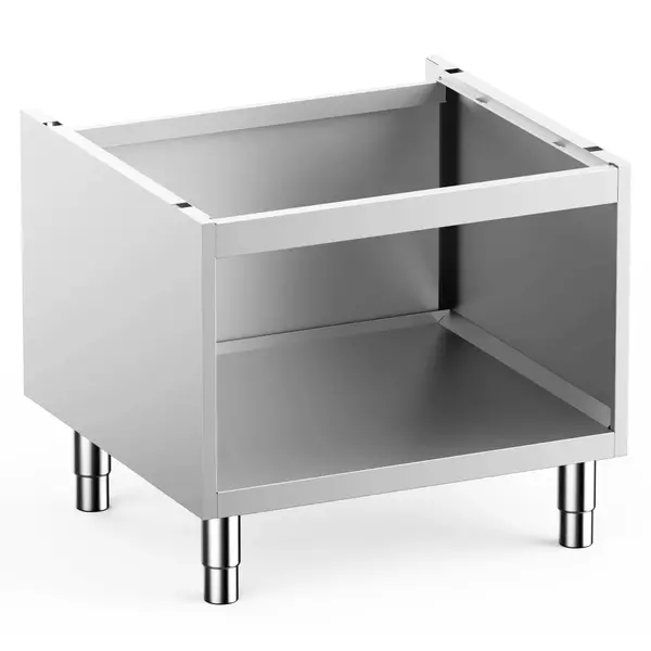 Onderstel | DOMINA PRO/MAGISTRA PLUS 700 | RVS | Open Kast | 700x595x600(h)mm