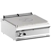 MBM Italy Doorkookplaat | DOMINA PRO 700 | Gas | 10kW | Piëzo Ontsteking | 700x730x250(h)mm