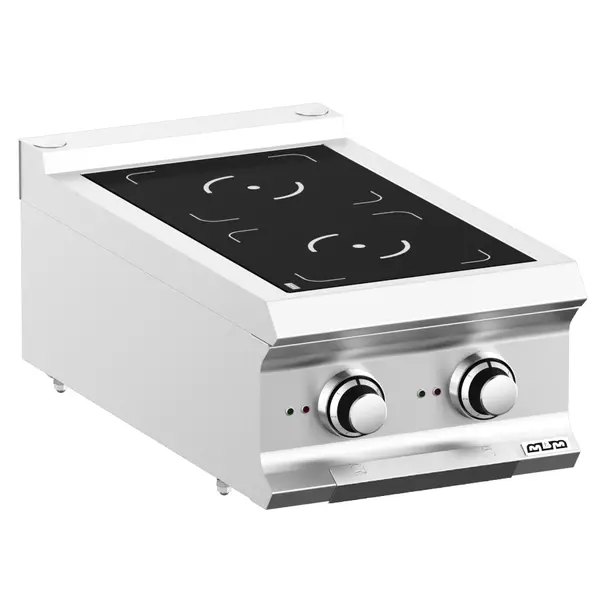 Inductiefornuis | DOMINA PRO 700 | 2 Kookpunten | 7kW (400V) | 400x730x250(h)mm