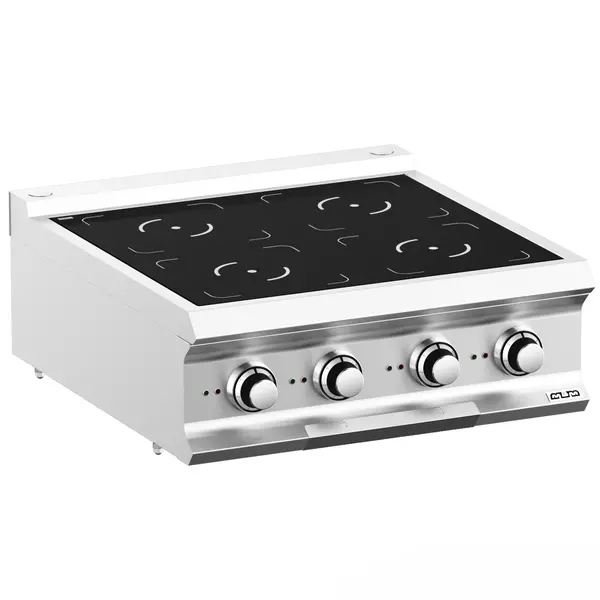 Inductiefornuis | DOMINA PRO 700 | 4 Kookpunten | 14kW (400V) | 700x730x250(h)mm