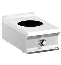 MBM Italy Inductiewokfornuis | DOMINA PRO 700 | Elektrisch | 1 Kookpunt | 5kW (400V) | 400x730x250(h)mm