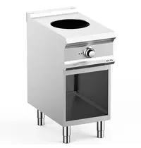 MBM Italy Inductiewokfornuis | DOMINA PRO 700 | Elektrisch | 1 Kookpunt | 5kW (400V) | Open Onderkast | 400x730x850(h)mm 