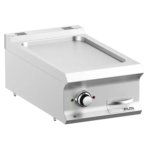 Bak-/Grillplaat | DOMINA PRO 700 | Elektrisch | Glad Oppervlak 330x540 (RVS) | 5kW (400V) | 400x730x250(h)mm