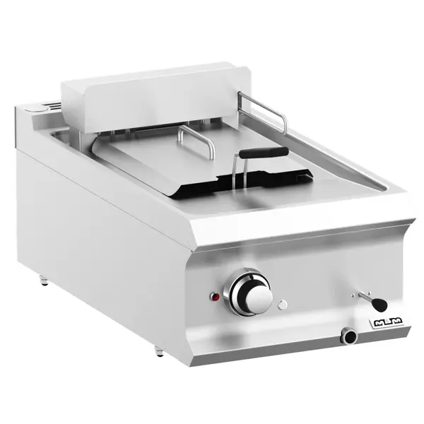 Friteuse | DOMINA PRO 700 | Elektrisch | 12L | 100°C/190°C | 9kW (400V) | Aftapkraan | 400x730x250(h)mm