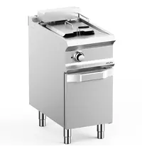 MBM Italy Friteuse | DOMINA PRO 700 | Elektrisch | 12L | 100°C/190°C | 9kW (400V) | Aftapkraan | 400x730x850(h)mm