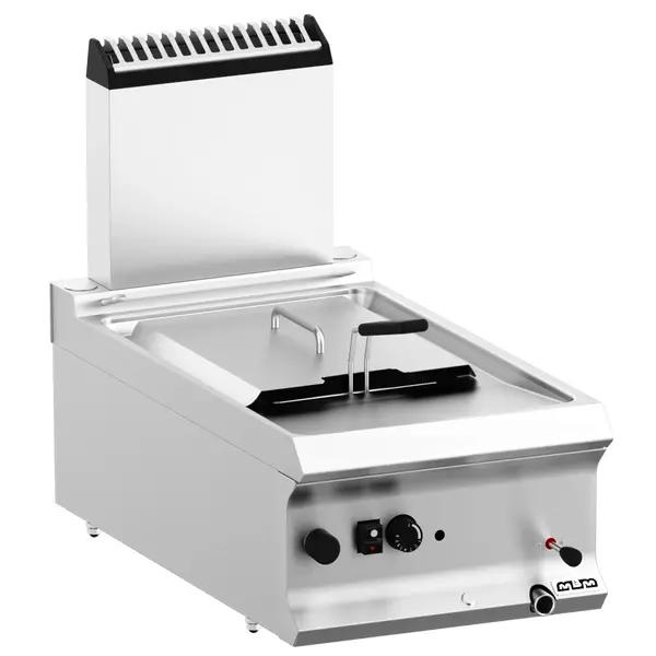 Friteuse | DOMINA PRO 700 | Gas | 9L | 90°C/190°C | 7.5kW | Aftapkraan | Piëzo Ontsteking | 400x730x250/580(h)mm
