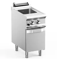 MBM Italy Pastakoker | DOMINA PRO 700 | Gas | 26L | 8.5kW (230V) | Vulkraan + Aftapkraan | Piëzo Ontsteking | 400x730x850(h)mm