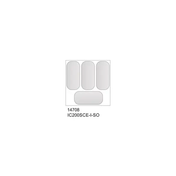 Schepijsvitrine | ICECREAM | 176L | 4x 5L | -14°C/-24°C | Statisch | Gekoelde Reserve | Wielen | 720x615x1295(h)mm