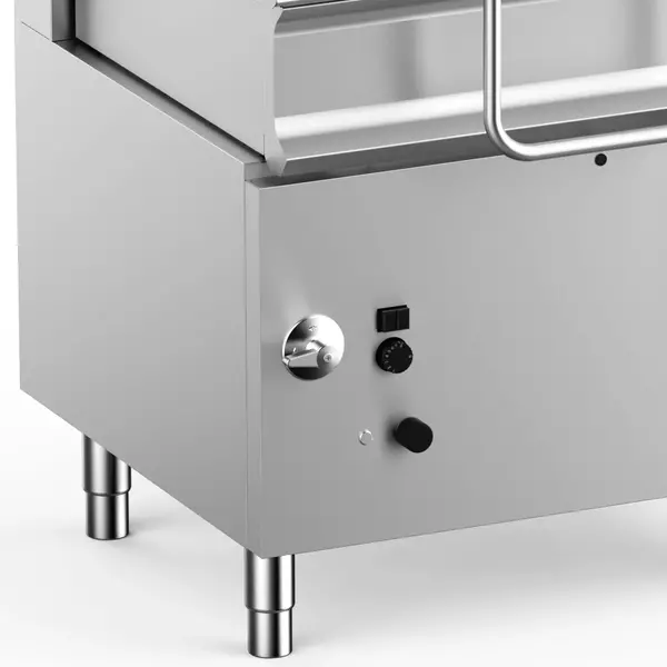 Kantelbare Braadpan | DOMINA PRO 700 | Gas | 50L | 90°C/320°C | 13.5kW | Vulkraan | 800x730x850(h)mm