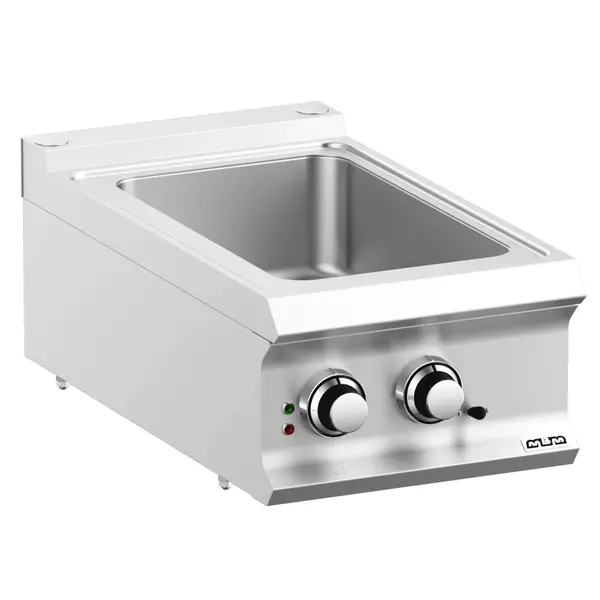 Bain-Marie | DOMINA PRO 700 | Elektrisch | 1/1 GN | 1.5kW (230V) | Aftapkraan | 400x730x250(h)mm