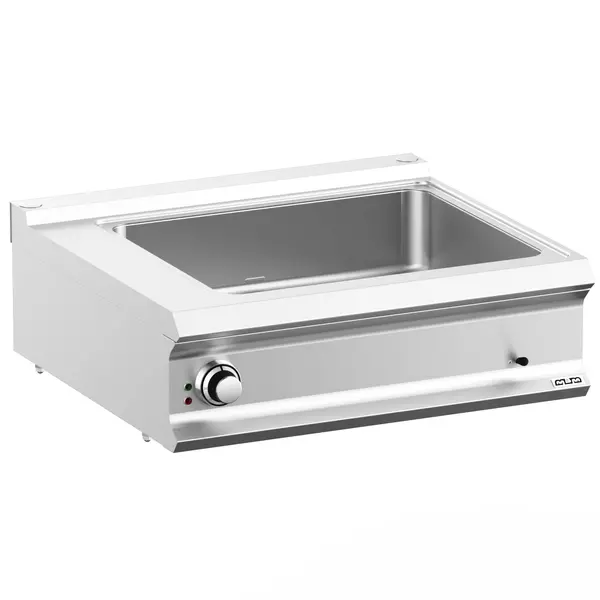 Bain-Marie | DOMINA PRO 700 | Elektrisch | 2/1 GN | 3kW (230V) | Aftapkraan | 800x730x250(h)mm