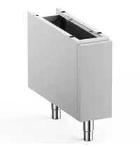 MBM Italy Onderstel (Opvulstuk) | DOMINA PRO/MAGISTRA PLUS 700 | RVS | Dicht | 200x640x600(h)mm 