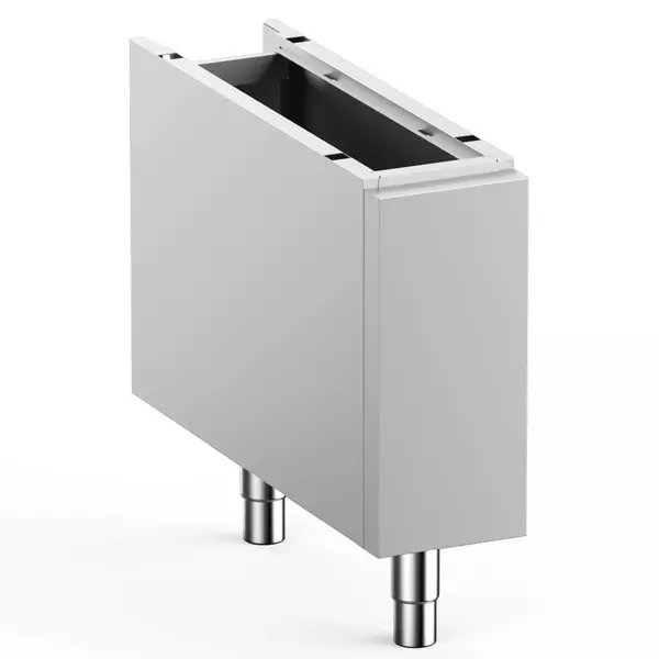 Onderstel (Opvulstuk) | DOMINA PRO 700 | RVS | Dicht | 200x640x600(h)mm