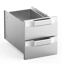 MBM Italy Ladenset | DOMINA PRO 700/900 | RVS | Losse Onderstellen (400mm) | Optionele Kleuren | 2 Laden (1/1 GN)