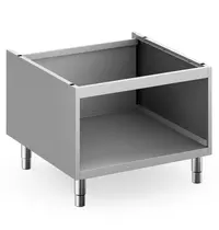 MBM Italy Onderstel | DOMINA PRO 900 | RVS | Open Kast | 800x900x600(h)mm