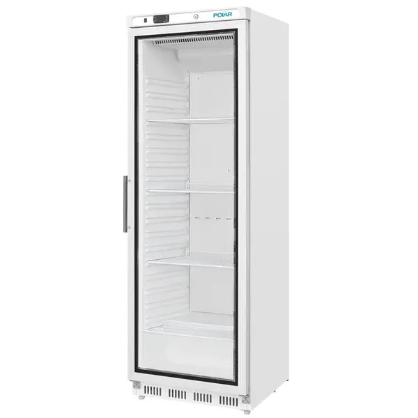 Koelkast | 400L | Wit | +2°C/+8°C | Geventileerd | 0.19kW | Wielen | 600x600x1850(h)mm