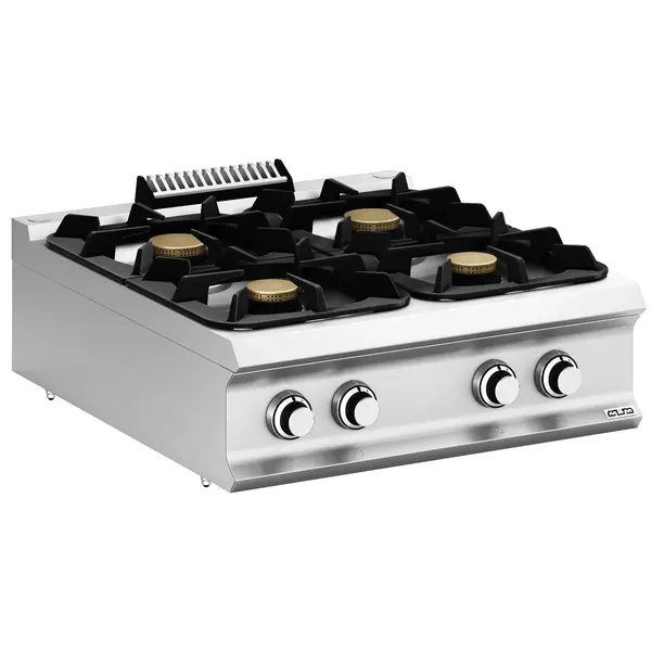 Fornuis | DOMINA PRO 900 | Gas | 4 Branders (2x 7kW + 2x 11kW) | Waakvlam | 800x900x250(h)mm