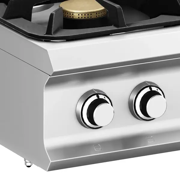 Fornuis | DOMINA PRO 900 | Gas | 6 Branders (3x 7kW + 3x 11kW) | Waakvlam | 1200x900x250(h)mm