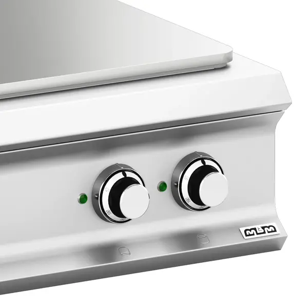 Doorkookplaat | DOMINA PRO 900 | Elektrisch | 4 Zones | 14kW (400V) | 800x900x250(h)mm