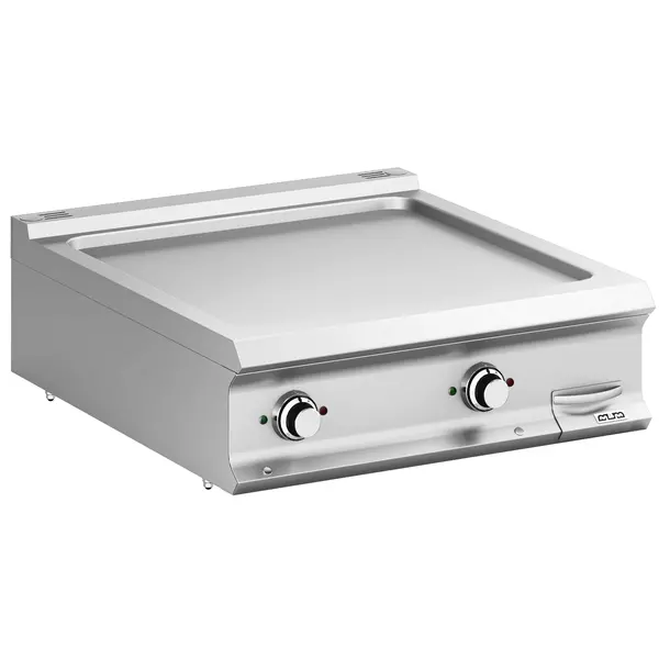 Bak-/Grillplaat | DOMINA PRO 900 | Elektrisch | Glad Oppervlak 700x690 (RVS) | 14kW (400V) | 800x900x250(h)mm