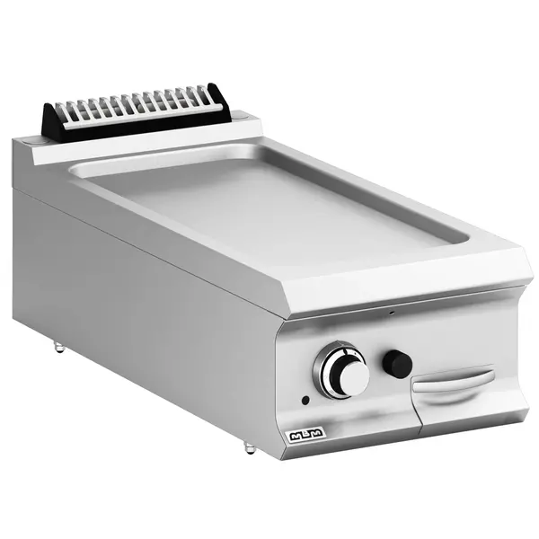 Bak-/Grillplaat | DOMINA PRO 900 | Gas | Glad Oppervlak 330x690 (RVS) | 9.2kW | Piëzo Ontsteking | 400x900x250(h)mm