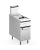 MBM Friteuse | DOMINA PRO 900 | Gas | 18L | 90°C/190°C | 18kW | Aftapkraan | Piëzo Ontsteking | 400x900x850/1180(h)mm 